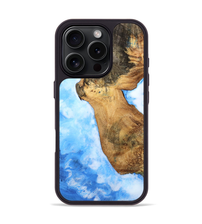 iPhone 16 Pro Wood Phone Case - Hadley (Coastal, 756671)
