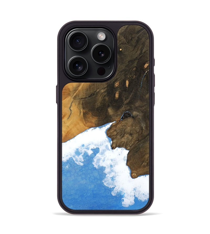 iPhone 15 Pro Wood Phone Case - Dortha (Coastal, 756776)