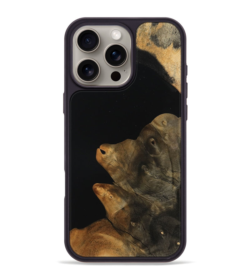 iPhone 16 Pro Max Wood Phone Case - Yahir (Wood Burl, 756788)