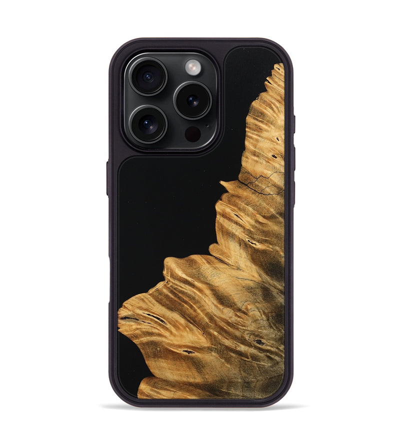 iPhone 16 Pro Wood Phone Case - Cohen (Wood Burl, 756930)