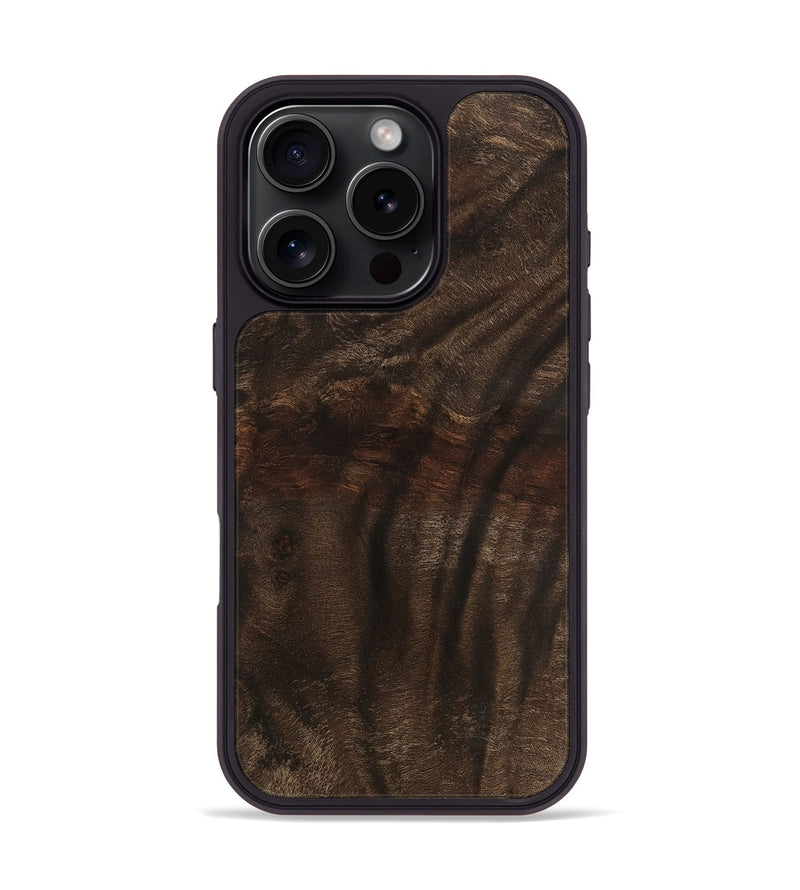 iPhone 16 Pro Wood Phone Case - Gina (Wood Burl, 756943)