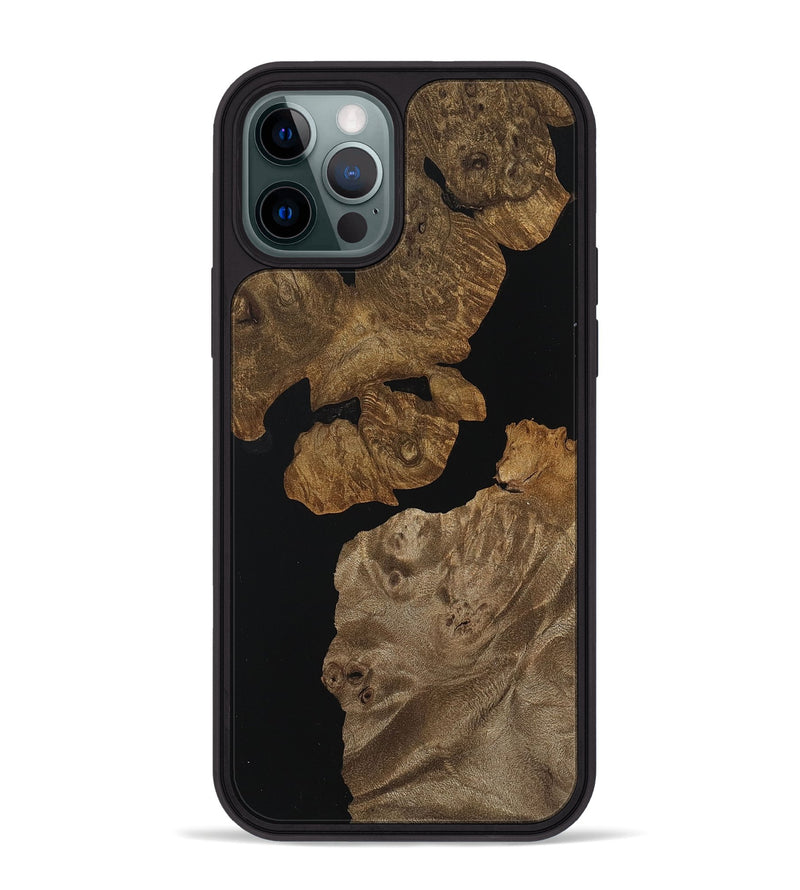 iPhone 12 Pro Max Wood Phone Case - Norris (Wood Burl, 756954)