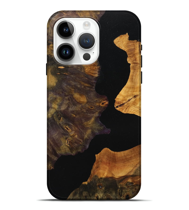 iPhone 15 Pro Max Wood Live Edge Phone Case - Lafe (Wood Burl, 756968)