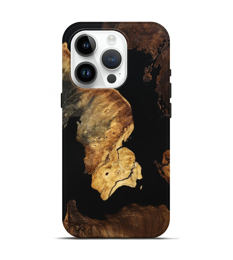 iPhone 15 Pro Wood Live Edge Phone Case - Jakari (Wood Burl, 756970)