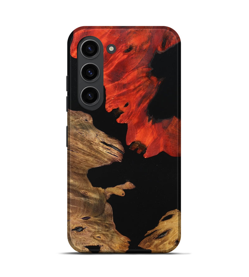 Galaxy S23 Wood Live Edge Phone Case - Evelynn (Wood Burl, 756971)