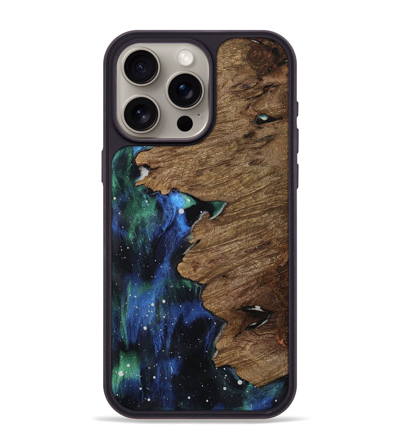 iPhone 15 Pro Max Wood Phone Case - Mekhi (Cosmos, 757016)