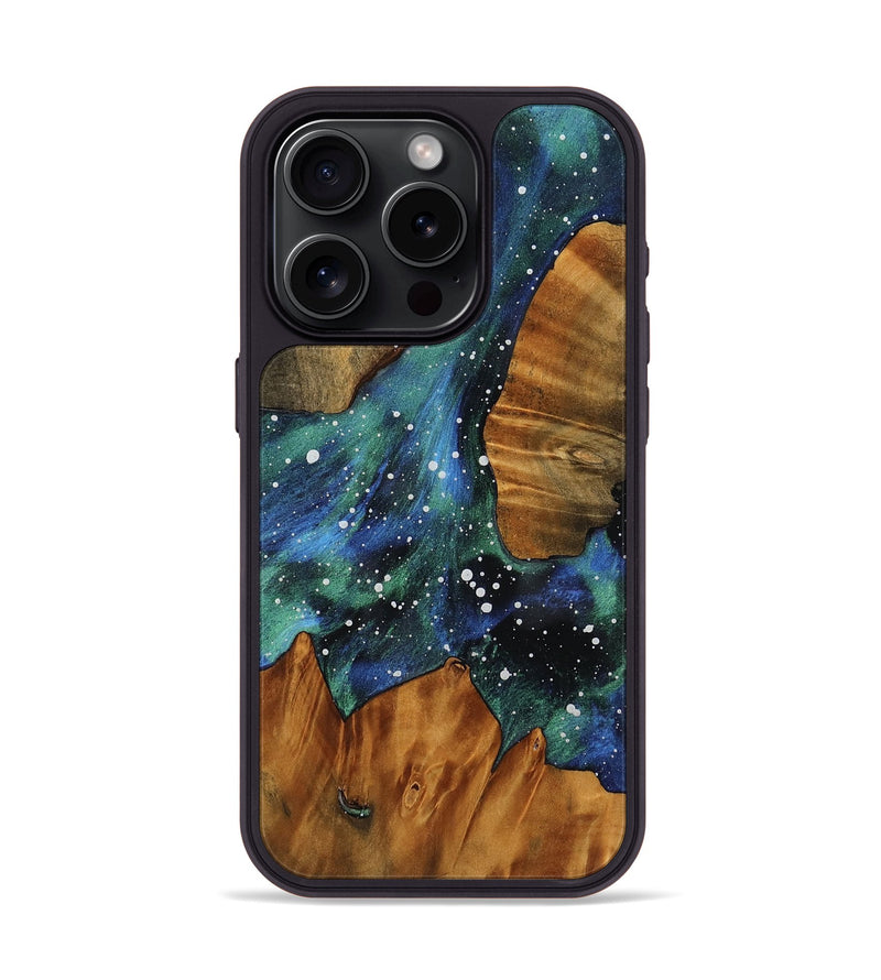iPhone 15 Pro Wood Phone Case - Hedwig (Cosmos, 757034)