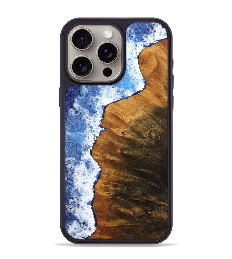 iPhone 15 Pro Max Wood Phone Case - Qiana (Coastal, 757103)
