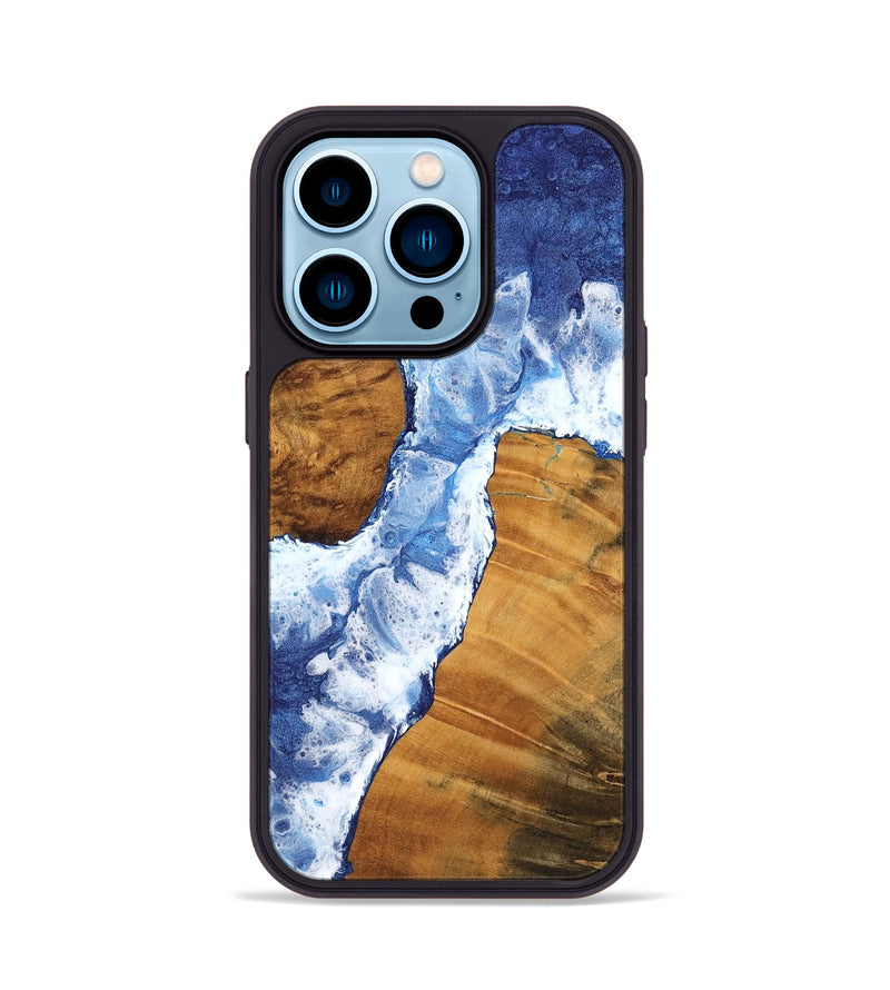 iPhone 14 Pro Wood Phone Case - Eloise (Coastal, 757115)