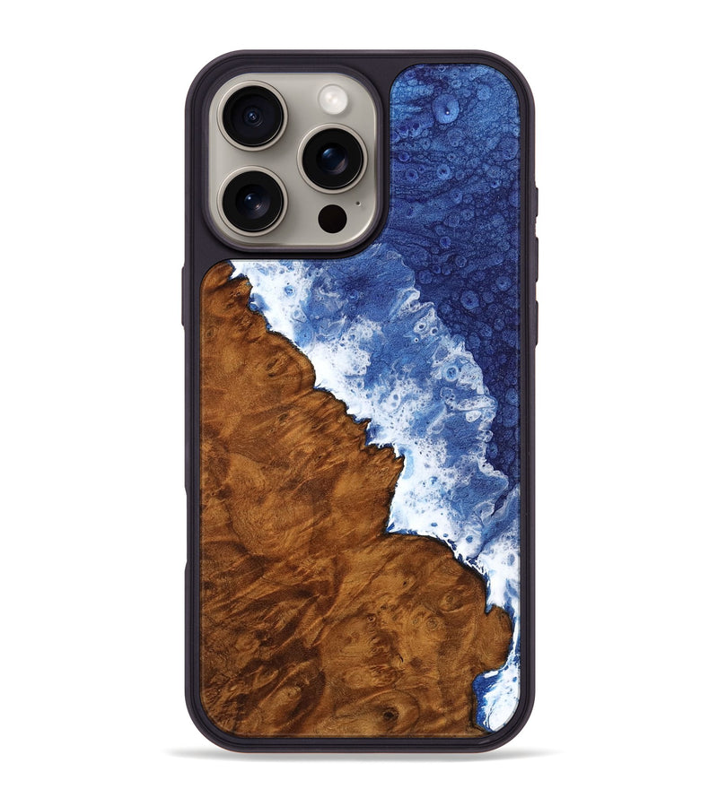iPhone 16 Pro Max Wood Phone Case - River (Coastal, 757116)