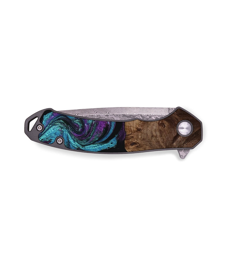 EDC Wood Pocket Knife - Lee (Purple, 757122)