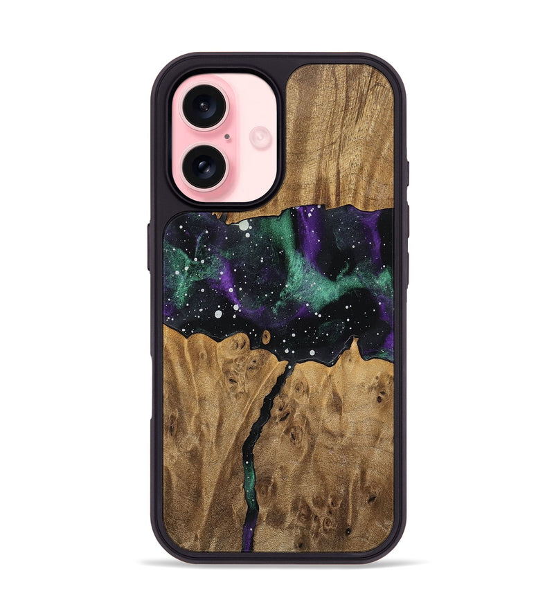 iPhone 16 Wood Phone Case - Karl (Cosmos, 757140)