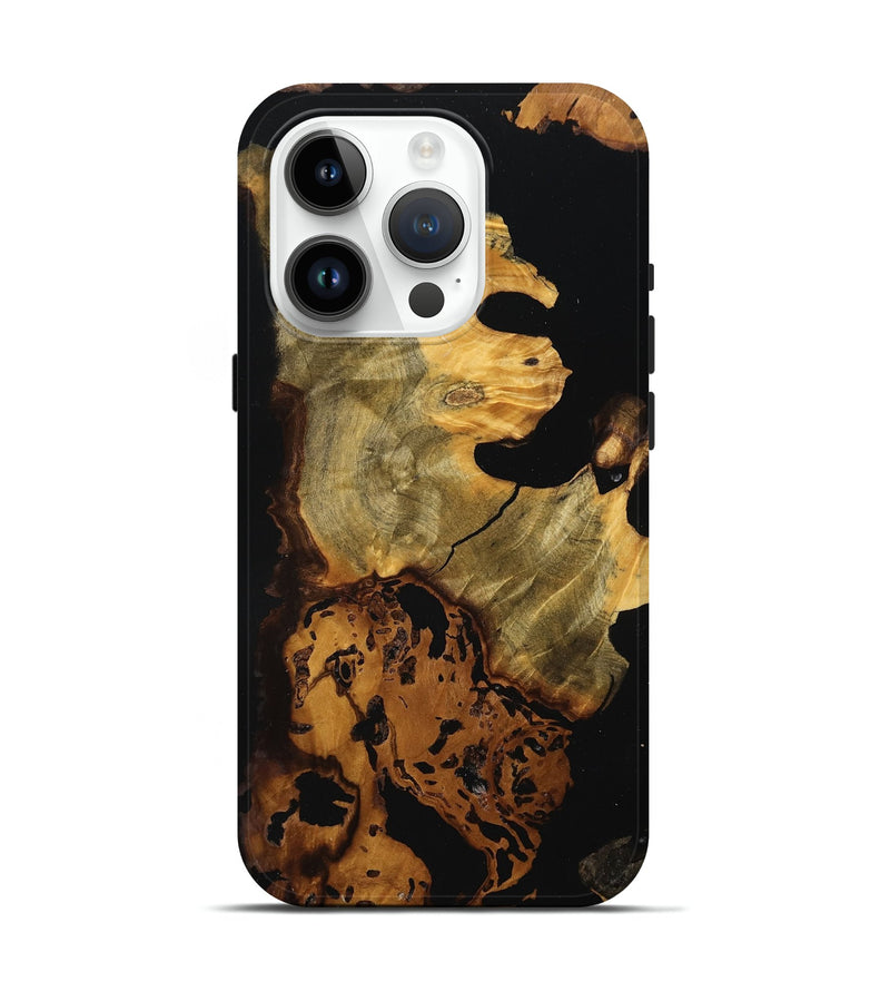 iPhone 15 Pro Wood Live Edge Phone Case - Elyssa (Wood Burl, 757144)