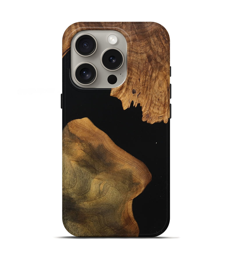 iPhone 16 Pro Wood Live Edge Phone Case - Talan (Wood Burl, 757145)