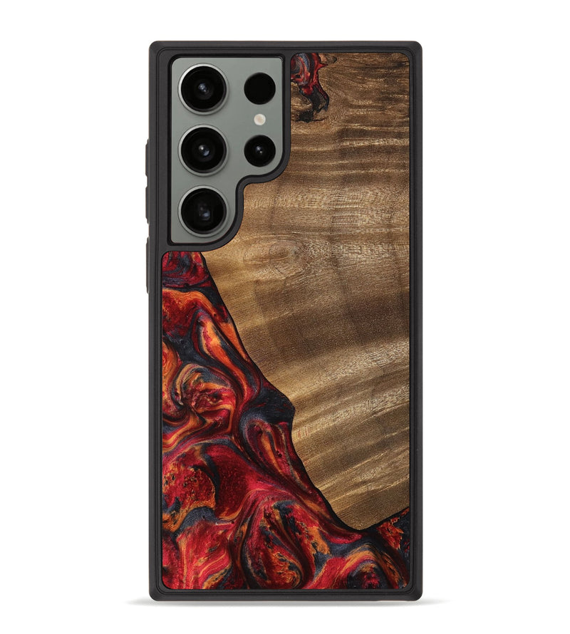 Galaxy S23 Ultra Wood Phone Case - Wynter (Red, 757182)