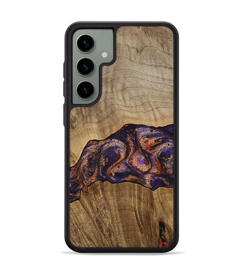 Galaxy S24 Plus Wood Phone Case - Tamya (Purple, 757212)