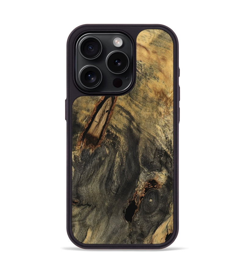 iPhone 15 Pro Wood Phone Case - Merton (Wood Burl, 757239)