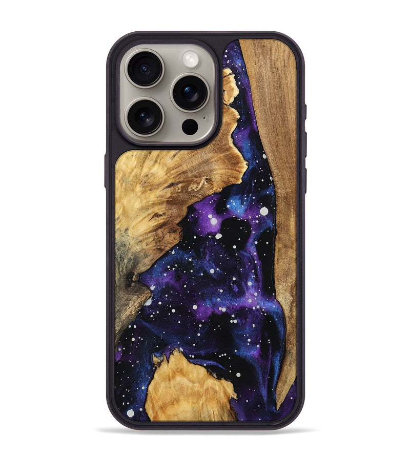 iPhone 15 Pro Max Wood Phone Case - Garland (Cosmos, 757246)