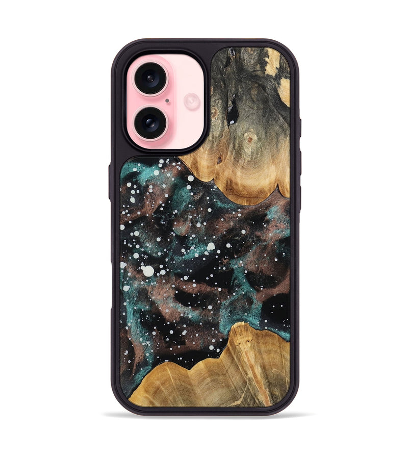 iPhone 16 Wood Phone Case - Malaki (Cosmos, 757255)