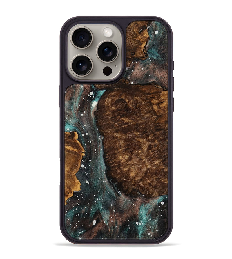 iPhone 16 Pro Max Wood Phone Case - Melany (Cosmos, 757256)