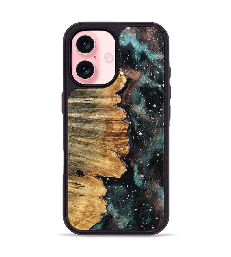 iPhone 16 Wood Phone Case - Kip (Cosmos, 757261)