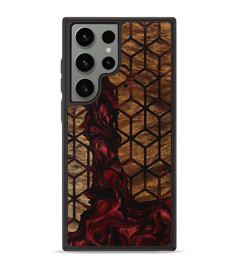 Galaxy S23 Ultra Wood Phone Case - Monika (Pattern, 757275)