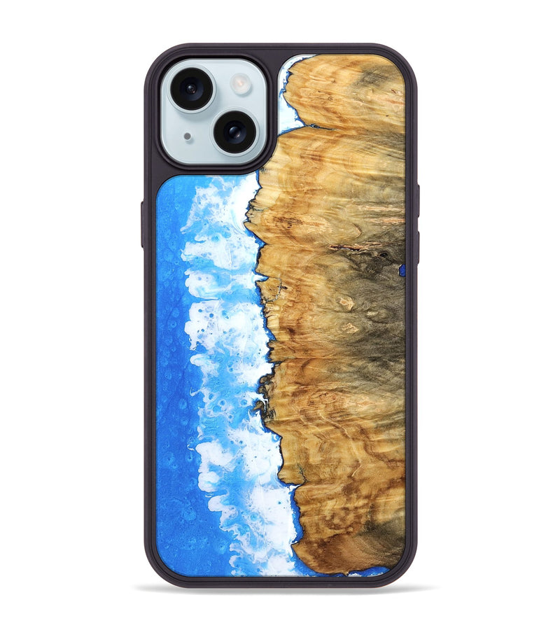 iPhone 15 Plus Wood Phone Case - Cedric (Coastal, 757285)