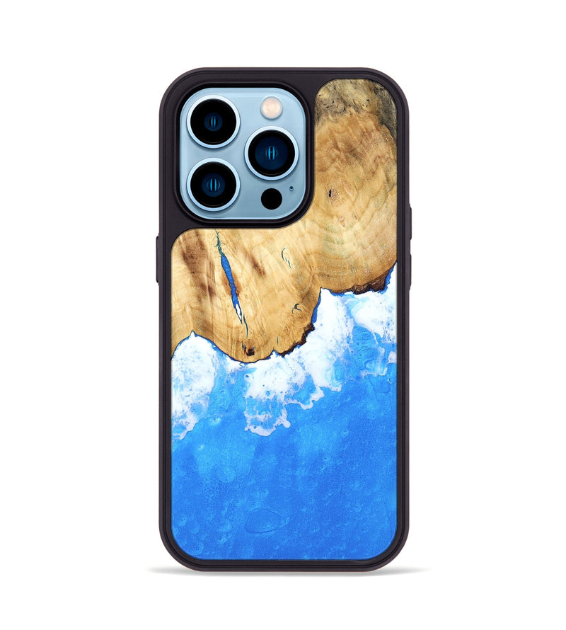iPhone 14 Pro Wood Phone Case - Freida (Coastal, 757289)