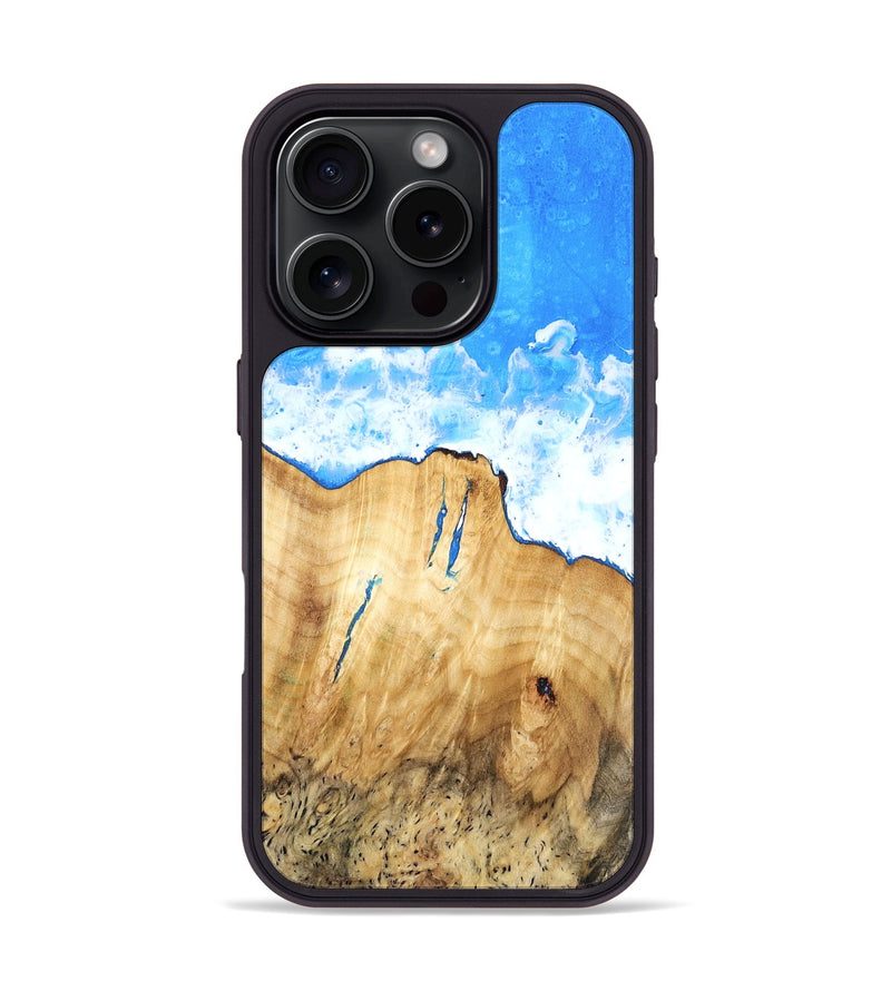 iPhone 16 Pro Wood Phone Case - Jaelyn (Coastal, 757297)