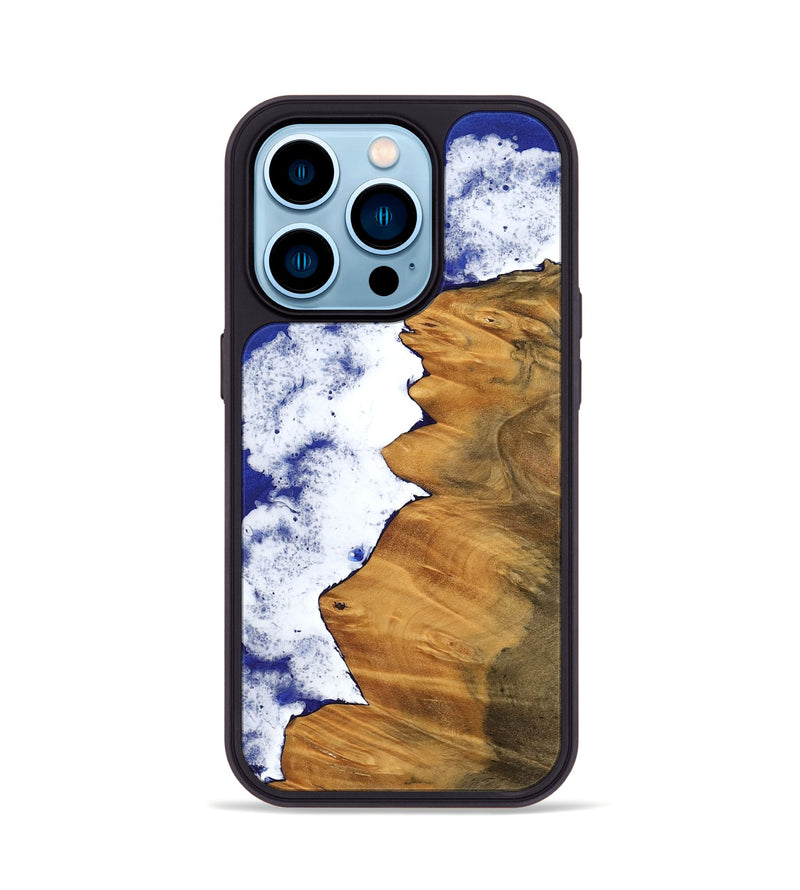iPhone 14 Pro Wood Phone Case - Sammie (Coastal, 757298)