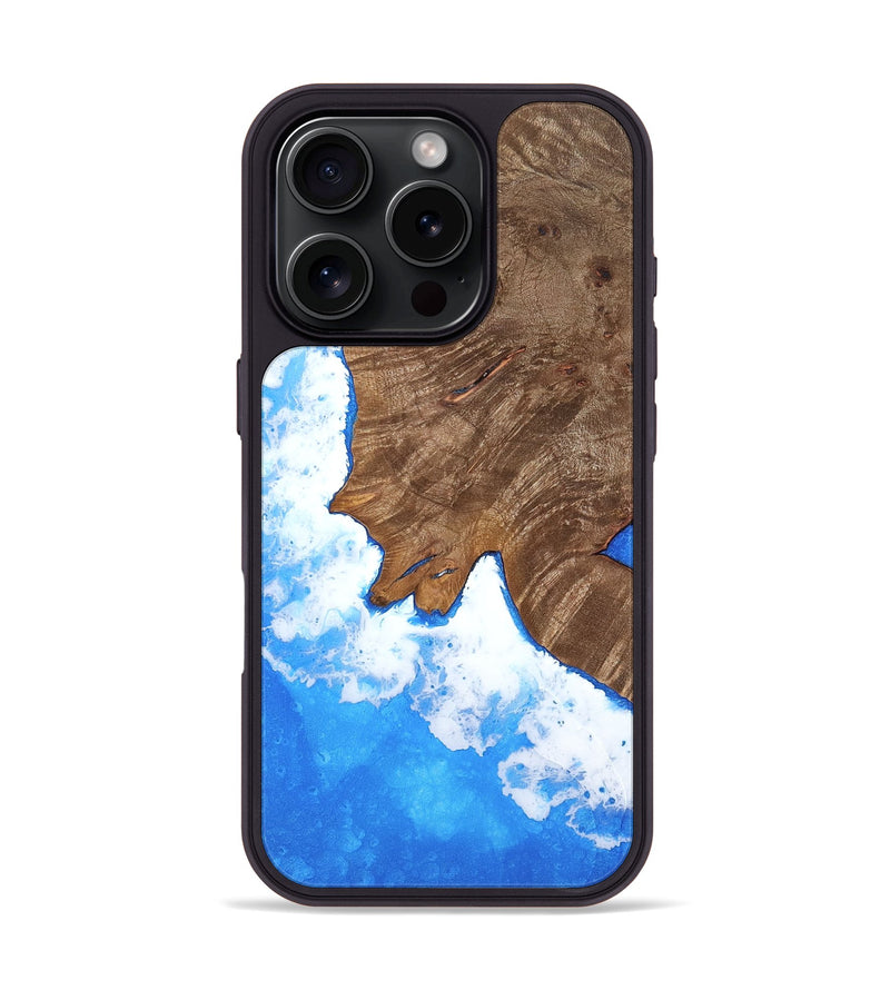 iPhone 16 Pro Wood Phone Case - Myrta (Coastal, 757321)