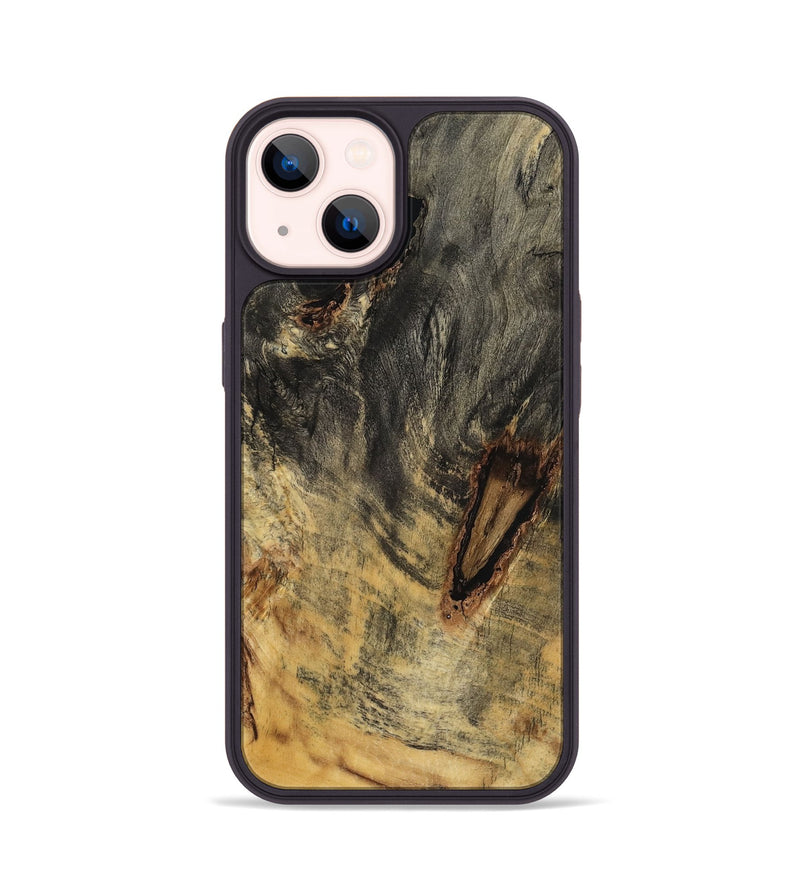 iPhone 14 Wood Phone Case - Damien (Wood Burl, 757323)