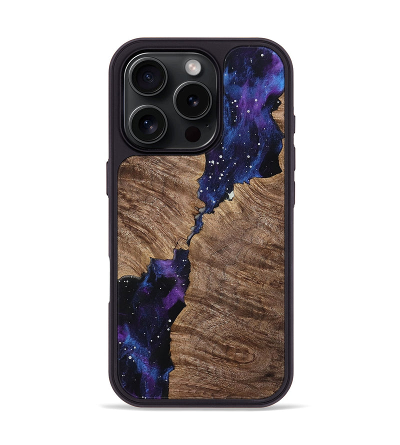iPhone 16 Pro Wood Phone Case - Amya (Cosmos, 757329)