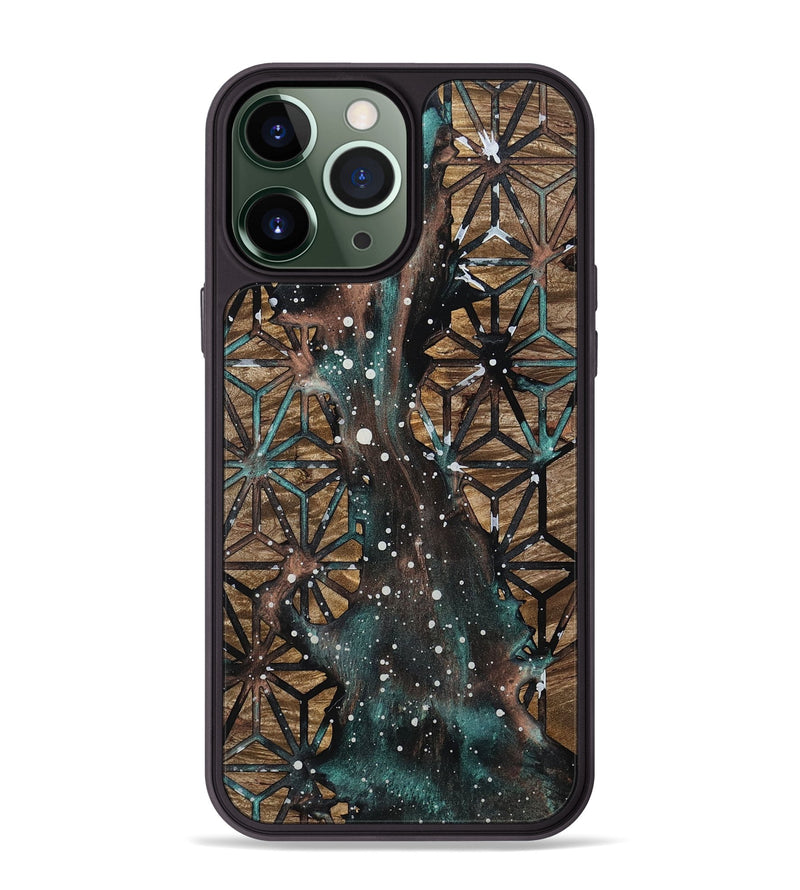 iPhone 13 Pro Max Wood Phone Case - Donie (Cosmos, 757334)