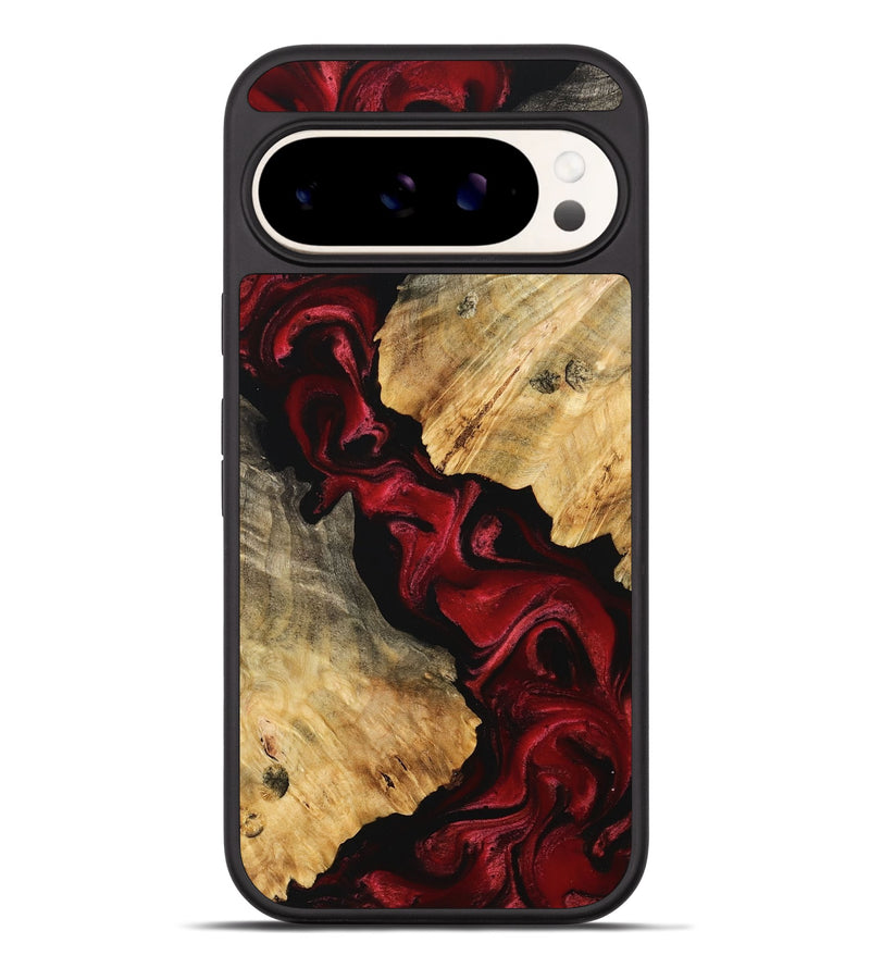 Pixel 9 Pro XL Wood Phone Case - Waylon (Red, 757344)
