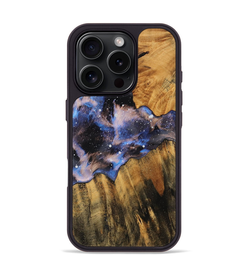 iPhone 16 Pro Wood Phone Case - Myrtis (Cosmos, 757385)