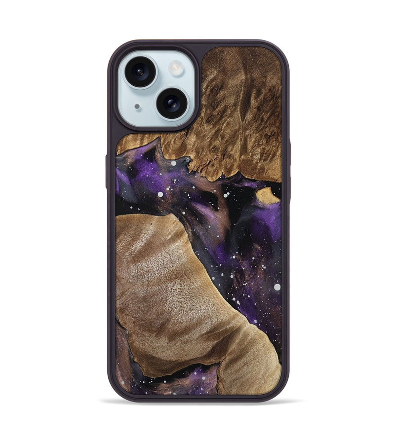 iPhone 15 Wood Phone Case - Ozzy (Cosmos, 757397)