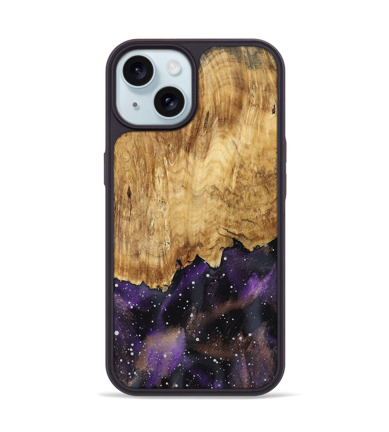 iPhone 15 Wood Phone Case - Dominik (Cosmos, 757405)