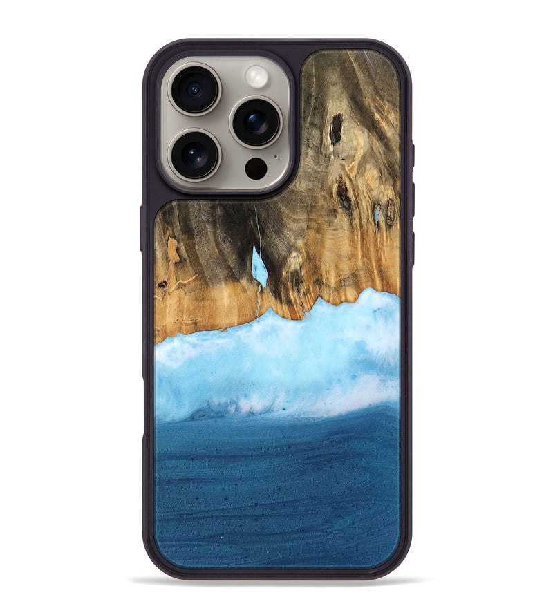 iPhone 16 Pro Max Wood Phone Case - Jeff (Coastal, 757417)