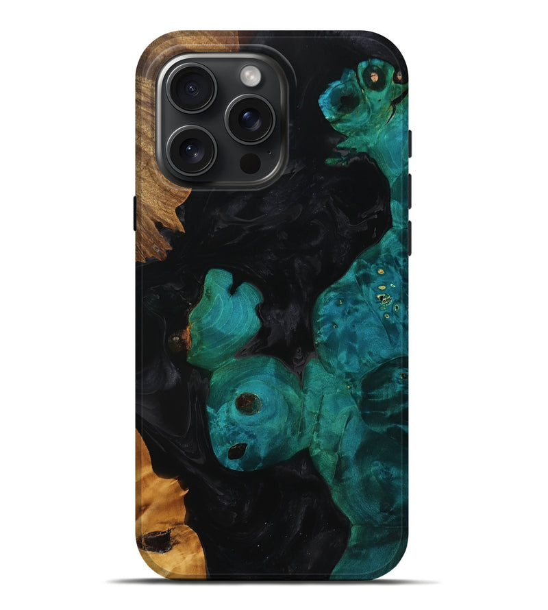 iPhone 16 Pro Max Wood Live Edge Phone Case - Madisyn (Vapor, 757449)