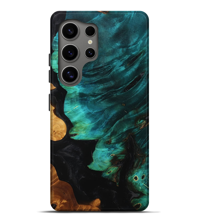 Galaxy S25 Ultra Wood Live Edge Phone Case - Tosha (Wood Burl, 757450)
