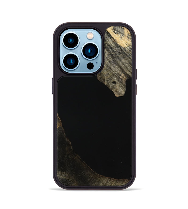 iPhone 14 Pro Wood Phone Case - Silas (Wood Burl, 757491)