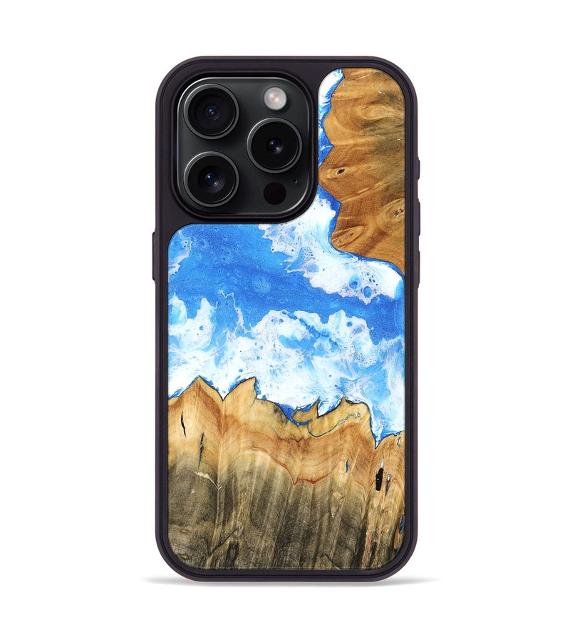 iPhone 15 Pro Wood Phone Case - Zachary (Coastal, 757526)