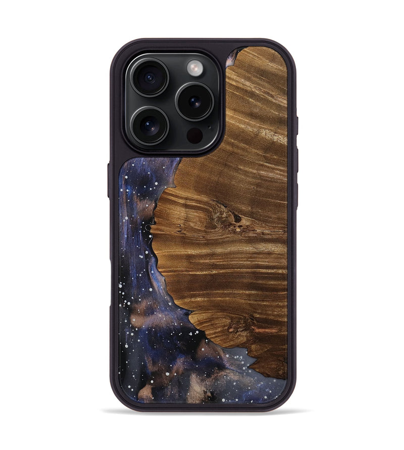 iPhone 16 Pro Wood Phone Case - Naima (Cosmos, 757566)