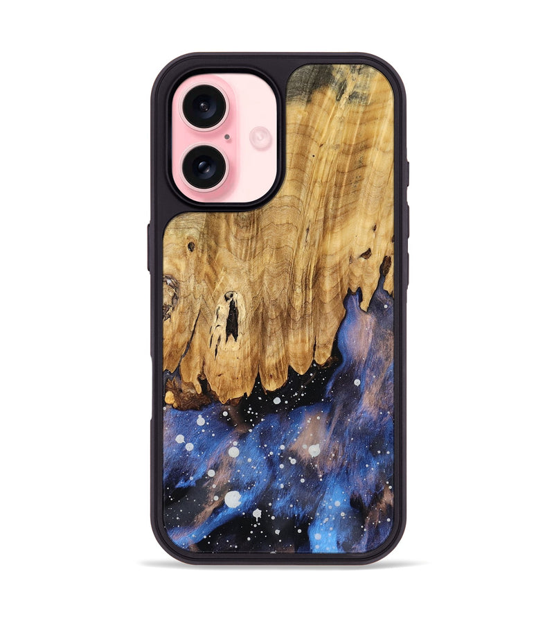 iPhone 16 Wood Phone Case - Akeelah (Cosmos, 757584)