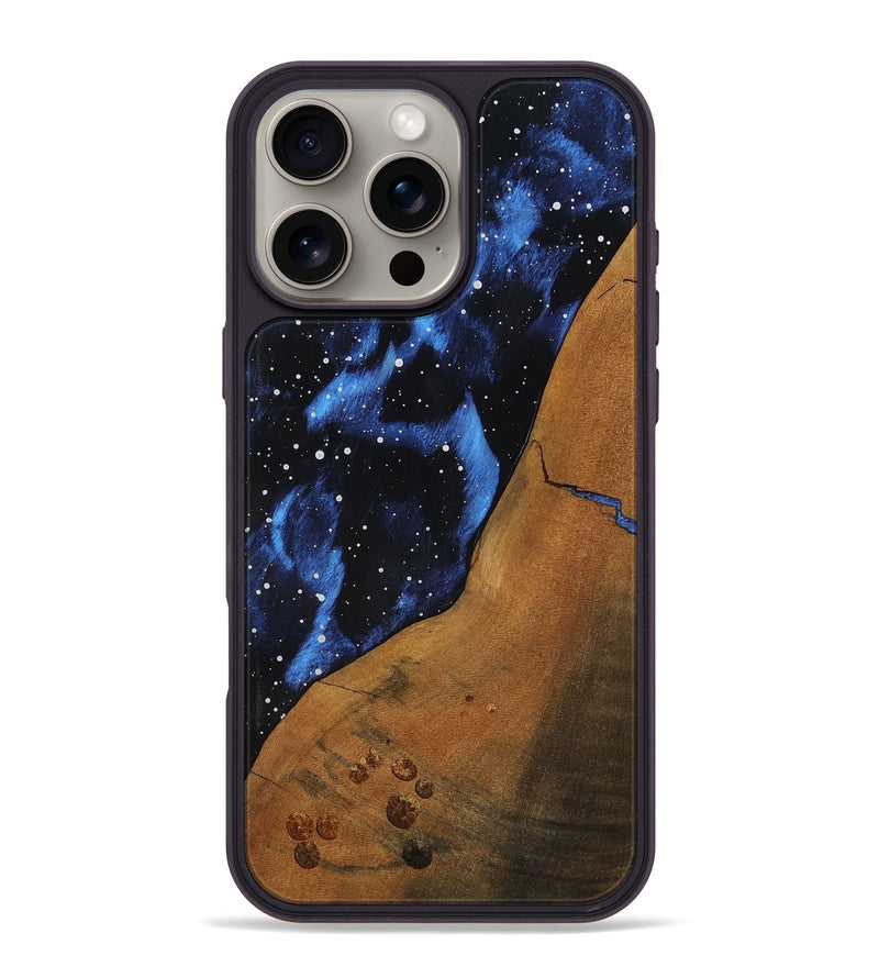 iPhone 16 Pro Max Wood Phone Case - Martha (Cosmos, 757595)