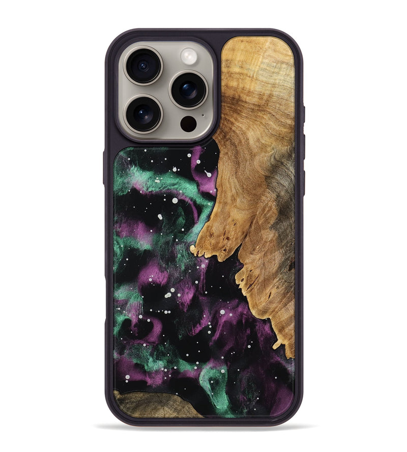 iPhone 16 Pro Max Wood Phone Case - Shellie (Cosmos, 757609)