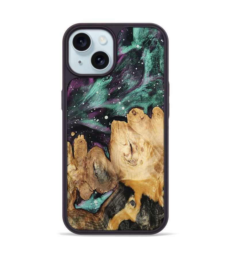 iPhone 15 Wood Phone Case - Wrenlee (Cosmos, 757610)