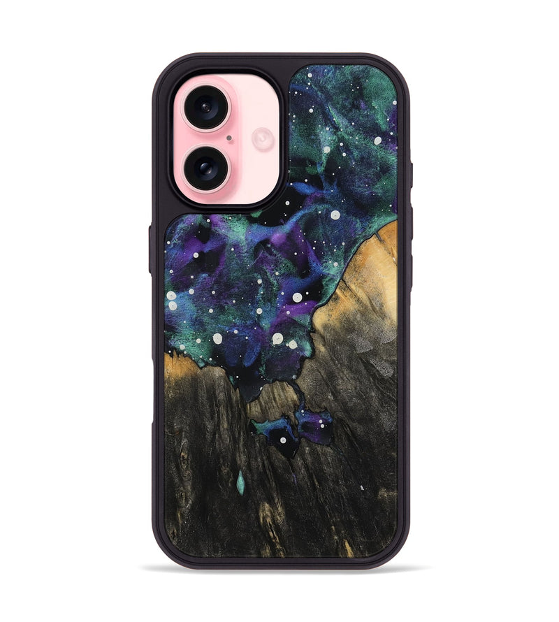 iPhone 16 Wood Phone Case - Tressa (Cosmos, 757636)