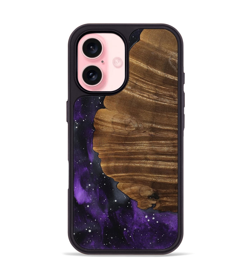iPhone 16 Wood Phone Case - Terese (Cosmos, 757657)